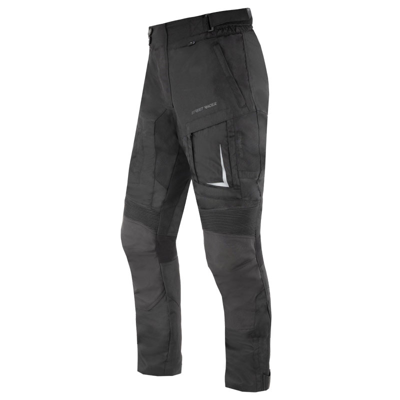 Street Racer Hilax Pantalón Moto Negro