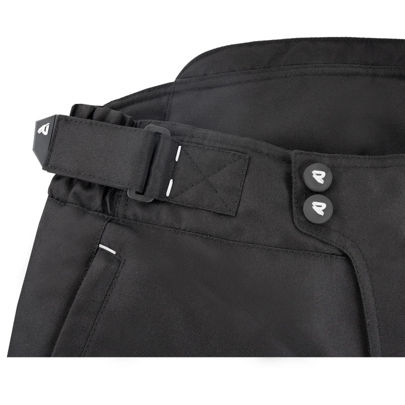 Street Racer Hilax Pantalón de moto negro y gris