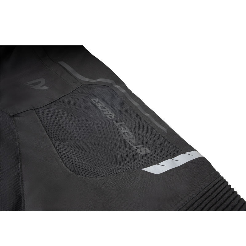 Pantalón moto Street Racer Flex Air Negro