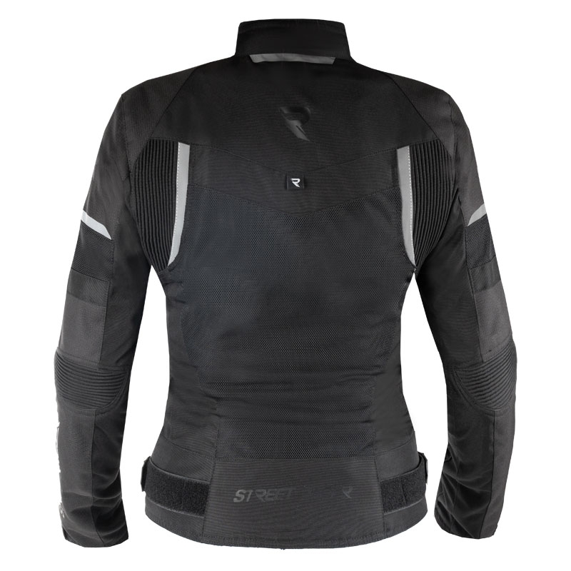 Chaqueta de moto para mujer Street Racer Betty II Air negra