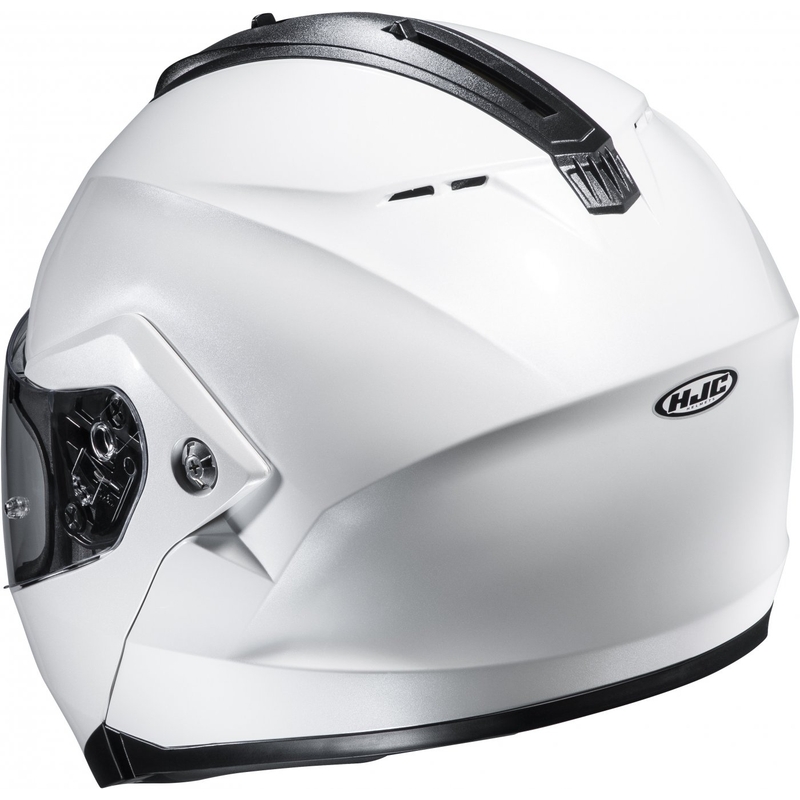 Casco de moto abatible HJC casco C91N Solid blanco perla