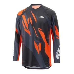Maillot motocross KTM Gravity-FX Air gris-negro-naranja