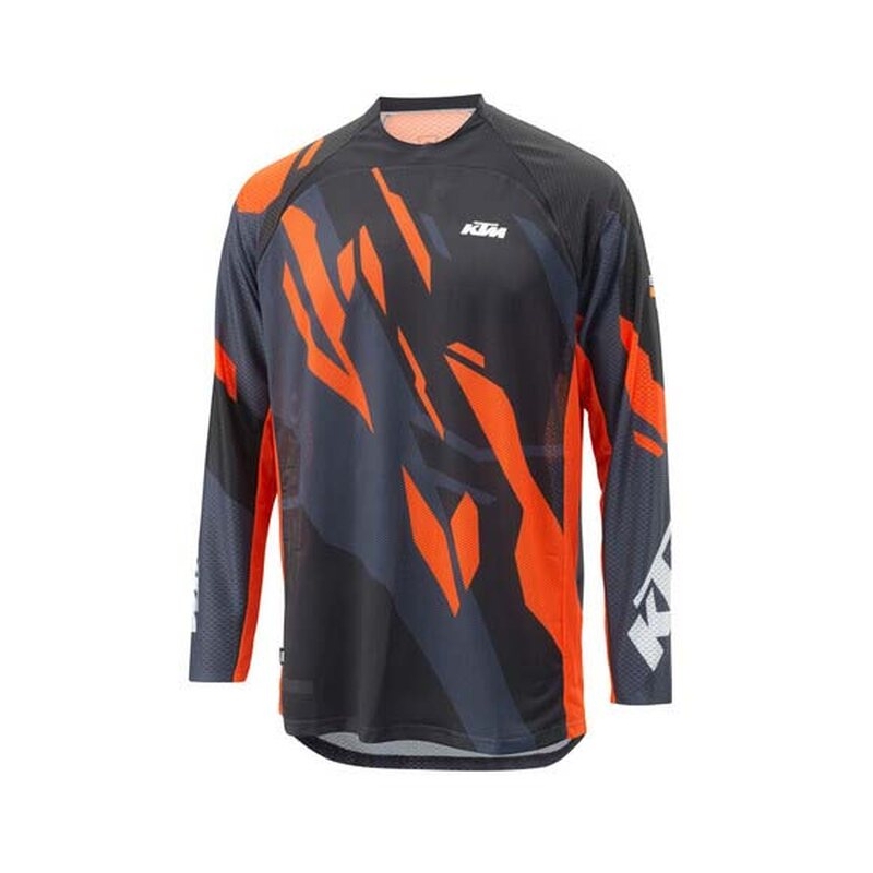 Maillot motocross KTM Gravity-FX Air gris-negro-naranja