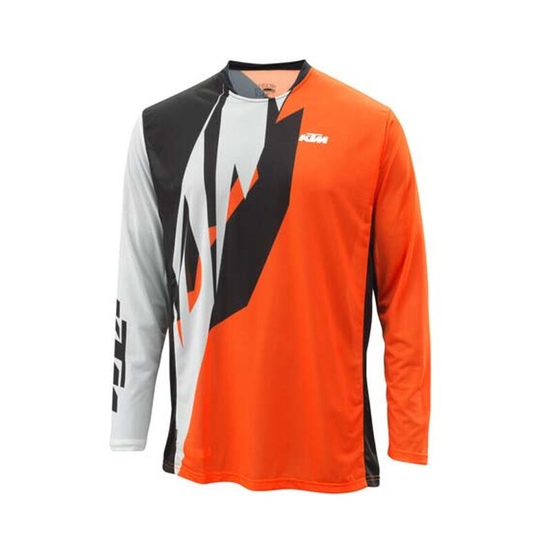 Maillot motocross KTM Pounce naranja-negro-blanco