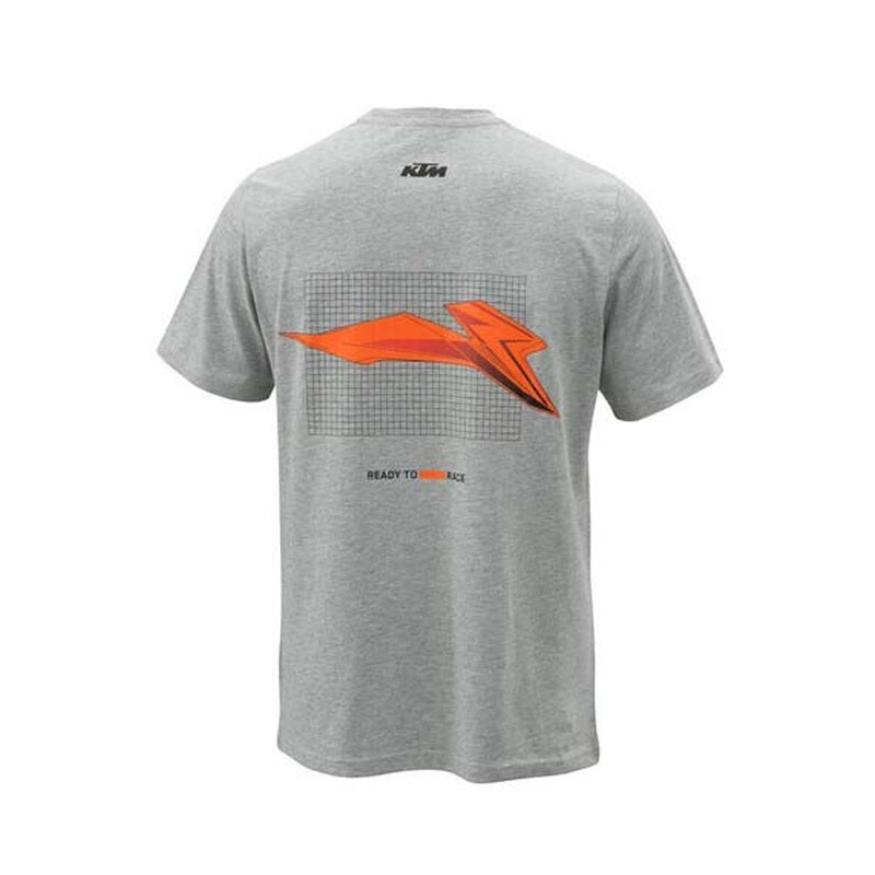 Camiseta KTM Grid Tee gris liquidación