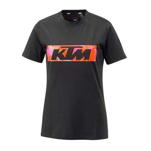 Camiseta de mujer KTM Camo negra liquidación