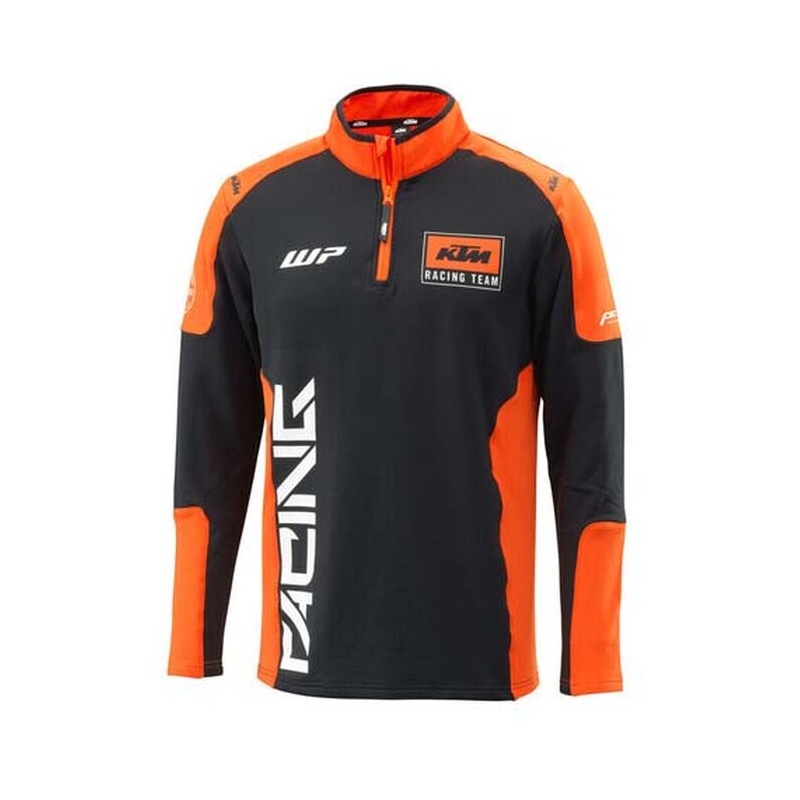 Sudadera KTM Team Halfzip negro-naranja