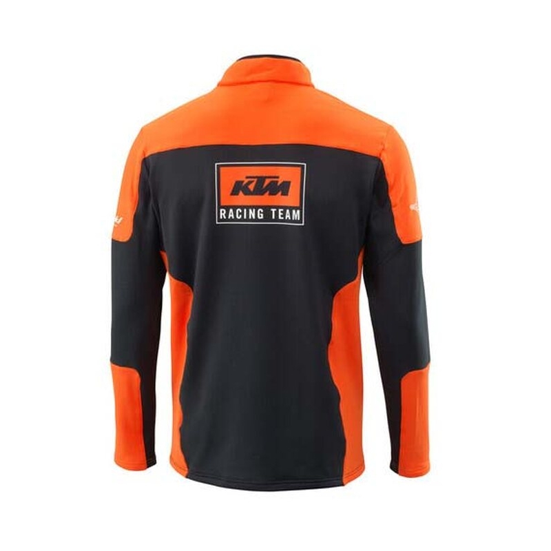 Sudadera KTM Team Halfzip negro-naranja