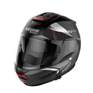 Casco de moto abatible Nolan N100-6 Paloma N-COM 25 negro