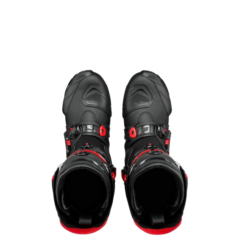 Botas de moto SIDI REX AIR negro-rojo