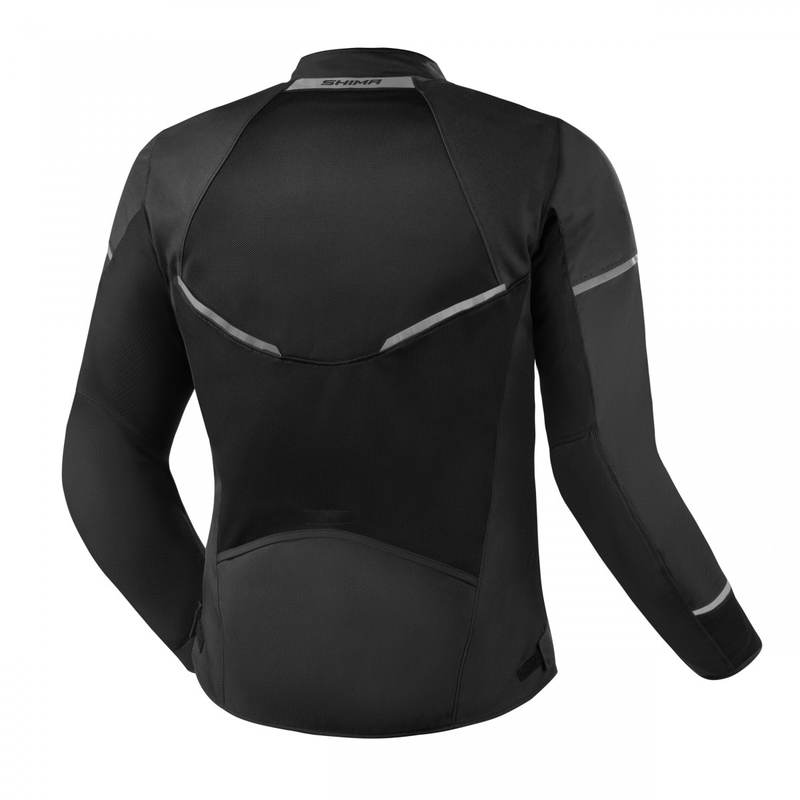 Chaqueta de moto Shima X-MESH 2.0 negra