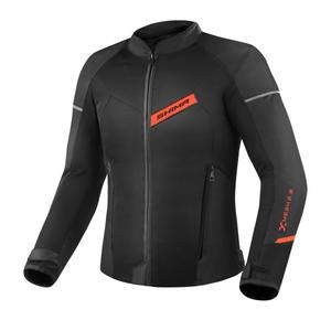 Chaqueta de moto Shima X-MESH 2.0 negro-rojo