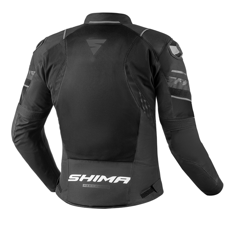 Chaqueta de moto Shima MESHPRO 2.0 negra