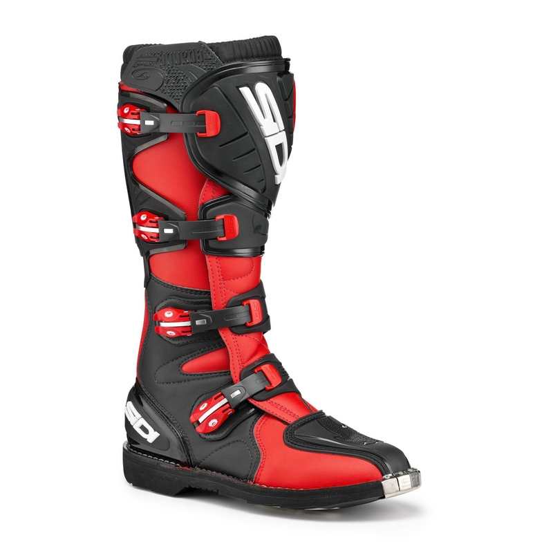 Botas de moto SIDI AGUEDA negro-rojo