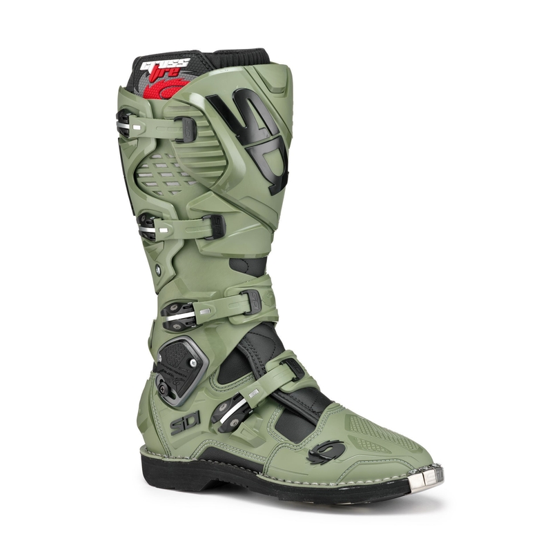 Botas de moto SIDI CROSSFIRE 3 verde-negro
