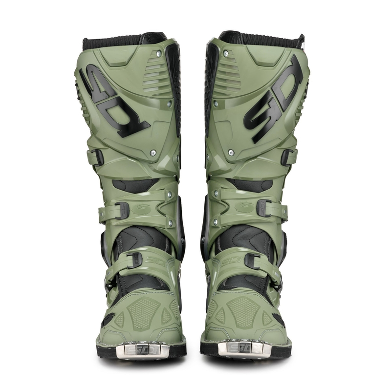Botas de moto SIDI CROSSFIRE 3 verde-negro