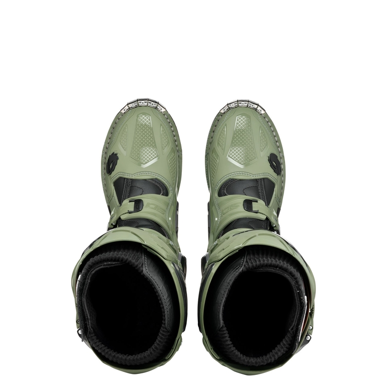 Botas de moto SIDI CROSSFIRE 3 verde-negro