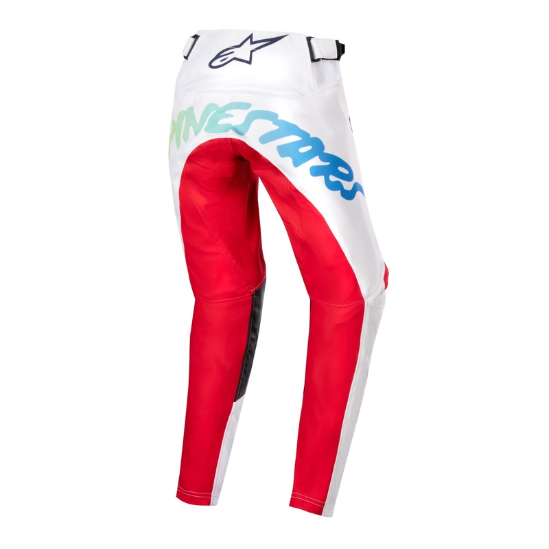 Alpinestars Racer Hana 2024 Pantalones Motocross Niño Blanco y Color