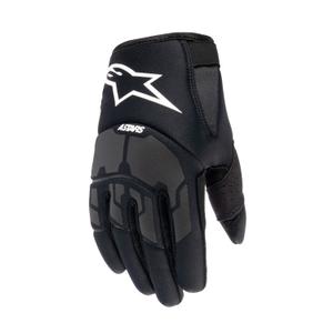 Guantes de motocross Alpinestars Thermo Shielder para niños, color negro
