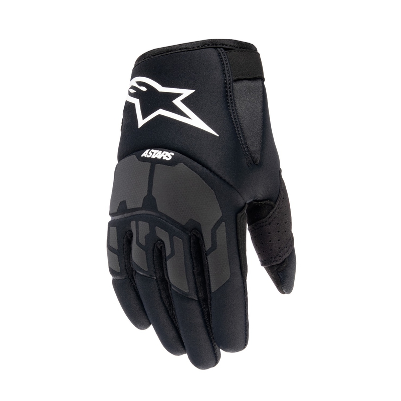 Guantes de motocross Alpinestars Thermo Shielder para niños, color negro