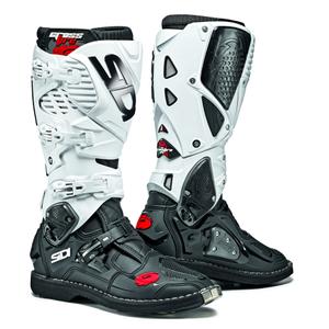 Botas de moto SIDI CROSSFIRE 3 blancas y negras
