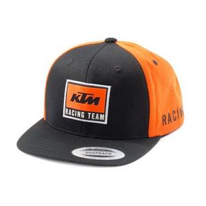 Gorra plana KTM Kids Team OS negro-naranja