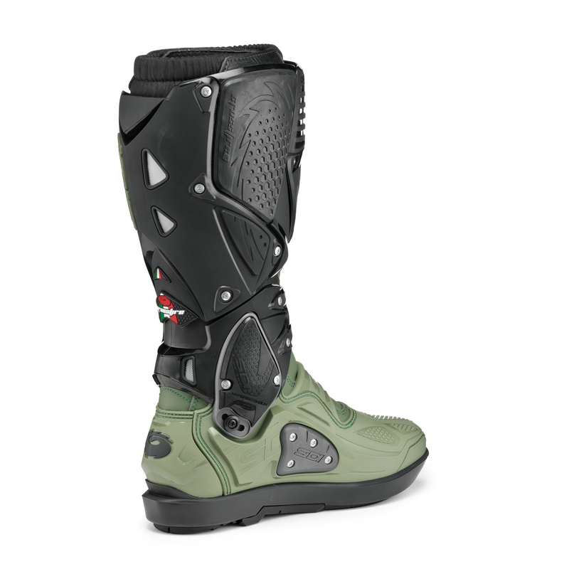 Botas de moto SIDI CROSSFIRE 3 SRS verde-negro