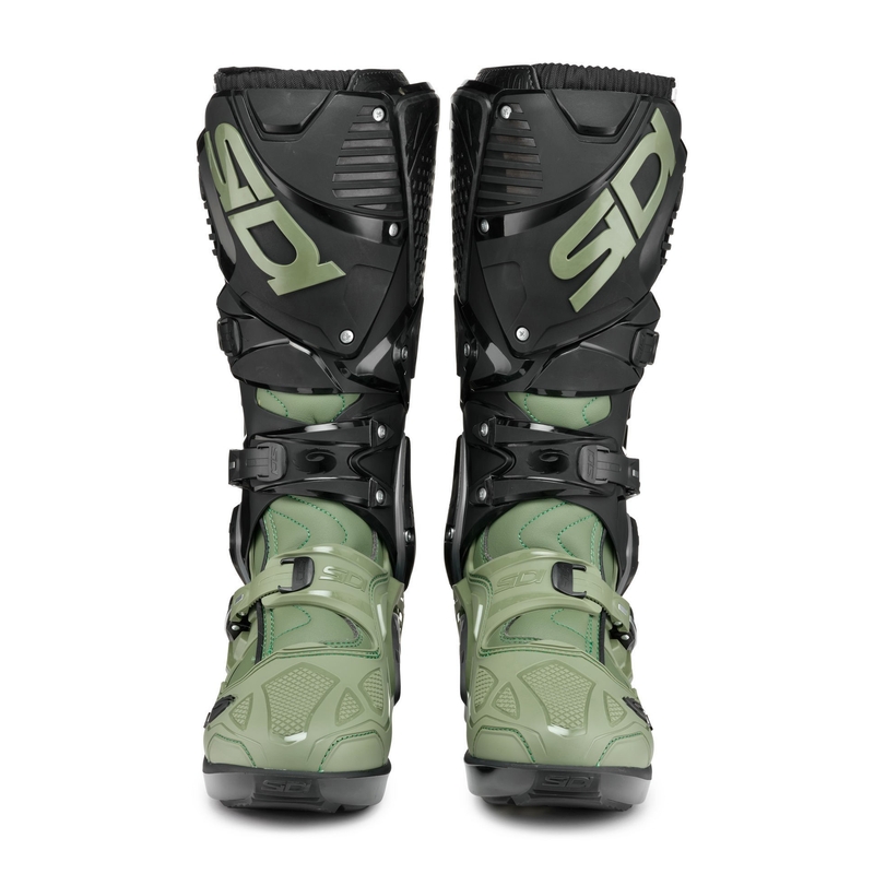 Botas de moto SIDI CROSSFIRE 3 SRS verde-negro