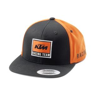Gorra plana KTM Team OS negro-naranja