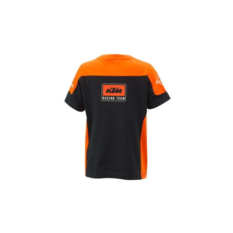 Camiseta niño KTM Team negro-naranja