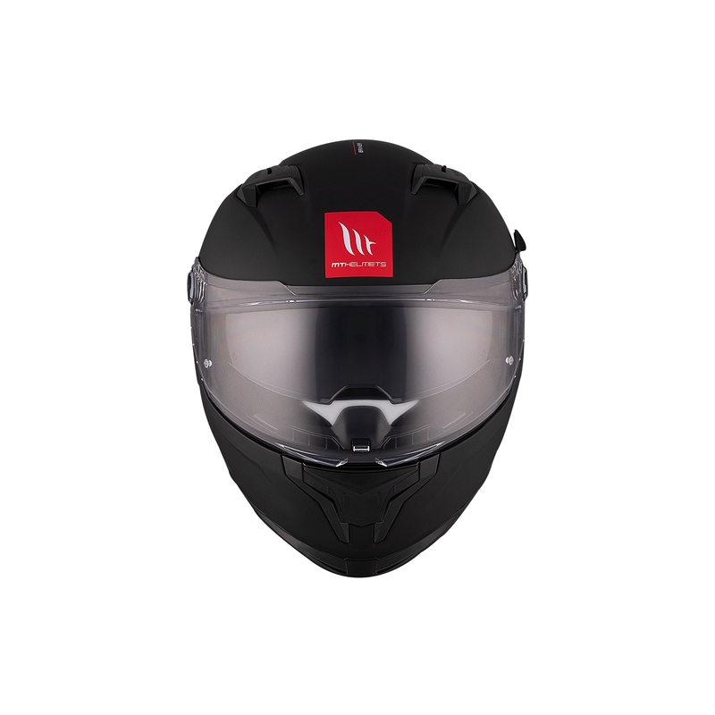 MT BRAKER SV SOLID A1 casco integral de moto negro brillante