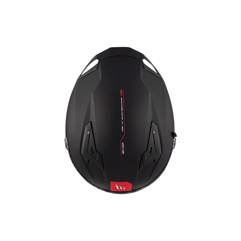 MT BRAKER SV SOLID A1 casco integral de moto negro mate