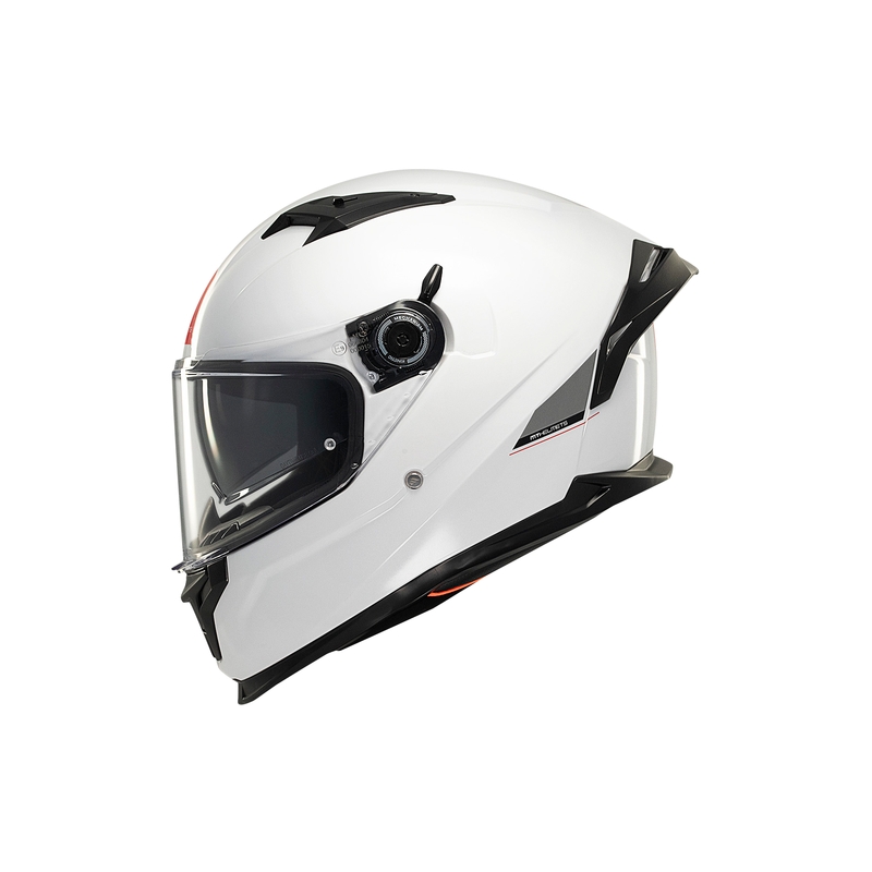 MT BRAKER SV SOLID A0 casco integral de moto blanco