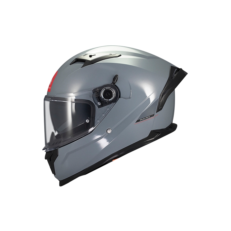 MT BRAKER SV SOLID A12 casco integral de moto gris