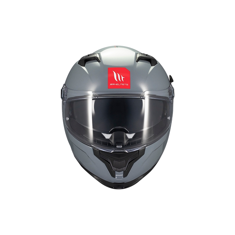 MT BRAKER SV SOLID A12 casco integral de moto gris