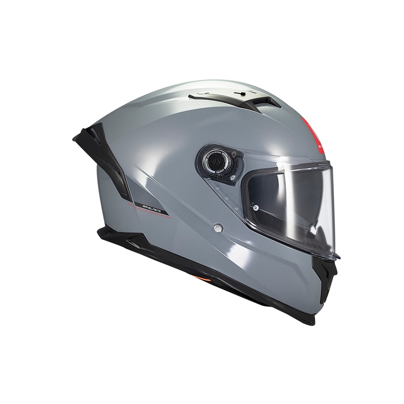 MT BRAKER SV SOLID A12 casco integral de moto gris