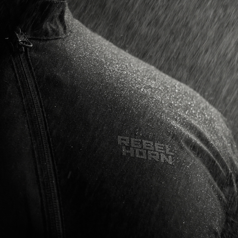 Chaqueta de moto Rebelhorn Hiker IV negra