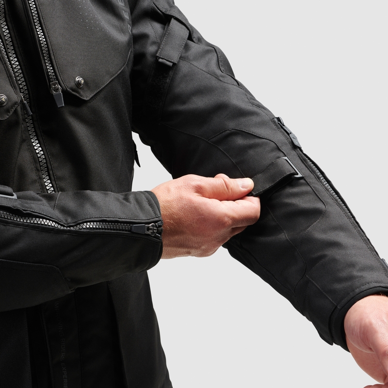 Chaqueta de moto Rebelhorn Hiker IV negra