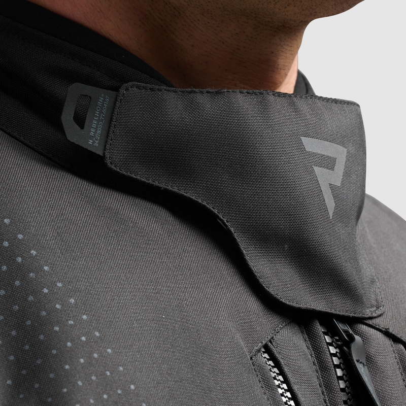 Chaqueta de moto Rebelhorn Hiker IV negra