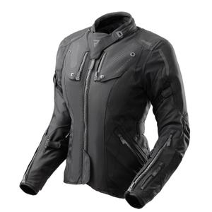 Chaqueta de moto para mujer Rebelhorn Hiker IV negra