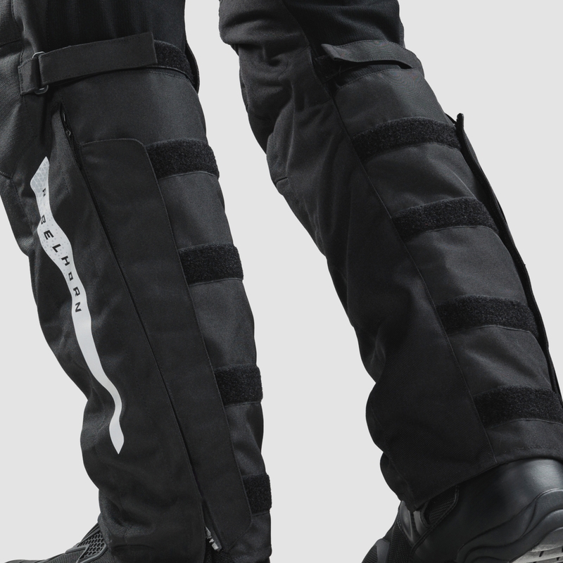 Pantalones de moto Rebelhorn Cubby V negro-gris