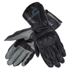 Guantes de moto negros largos Rebelhorn ST para mujer liquidación