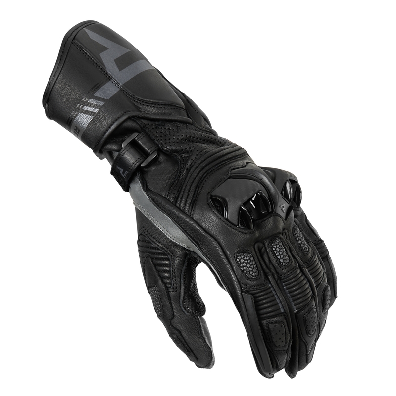 Guantes de moto Rebelhorn ST Long negro liquidación