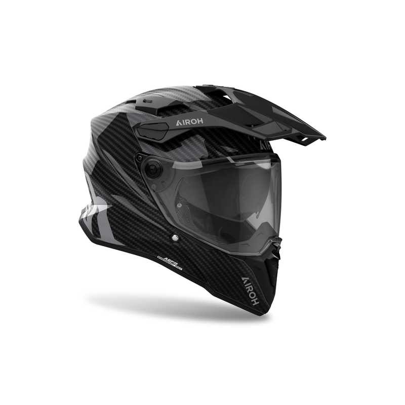 Casco de enduro Airoh Commander 2 Carbon negro
