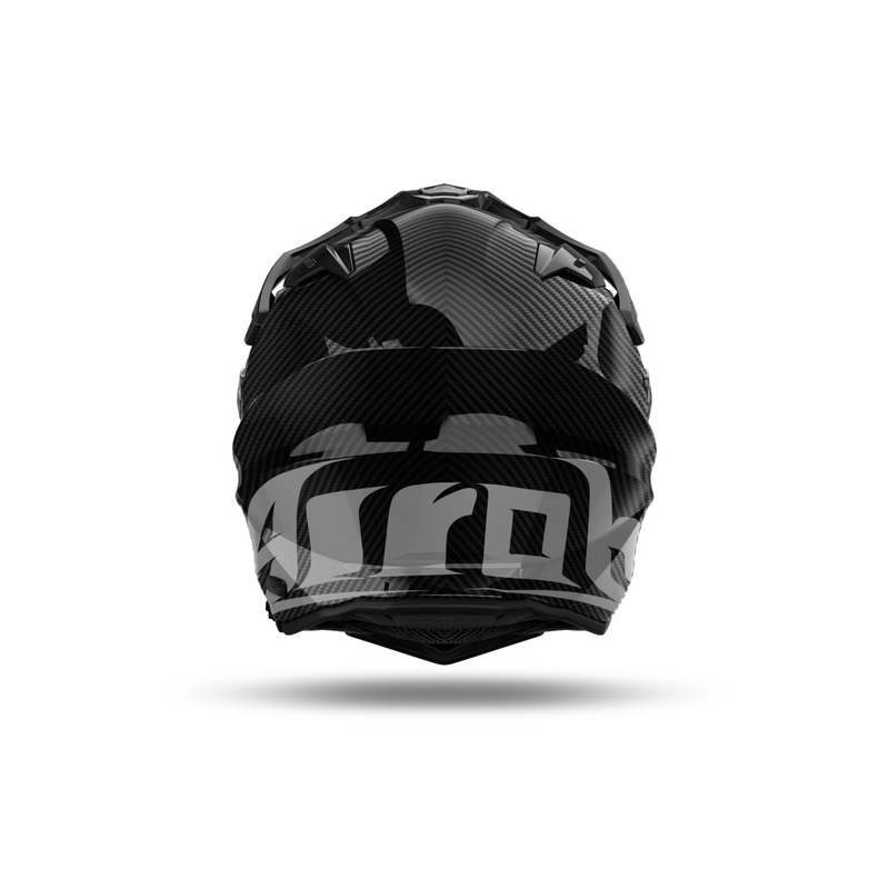 Casco de enduro Airoh Commander 2 Carbon negro