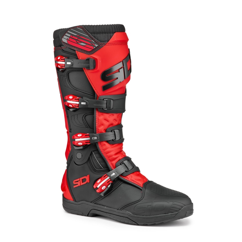 Botas de moto SIDI X POWER SC negro-rojo