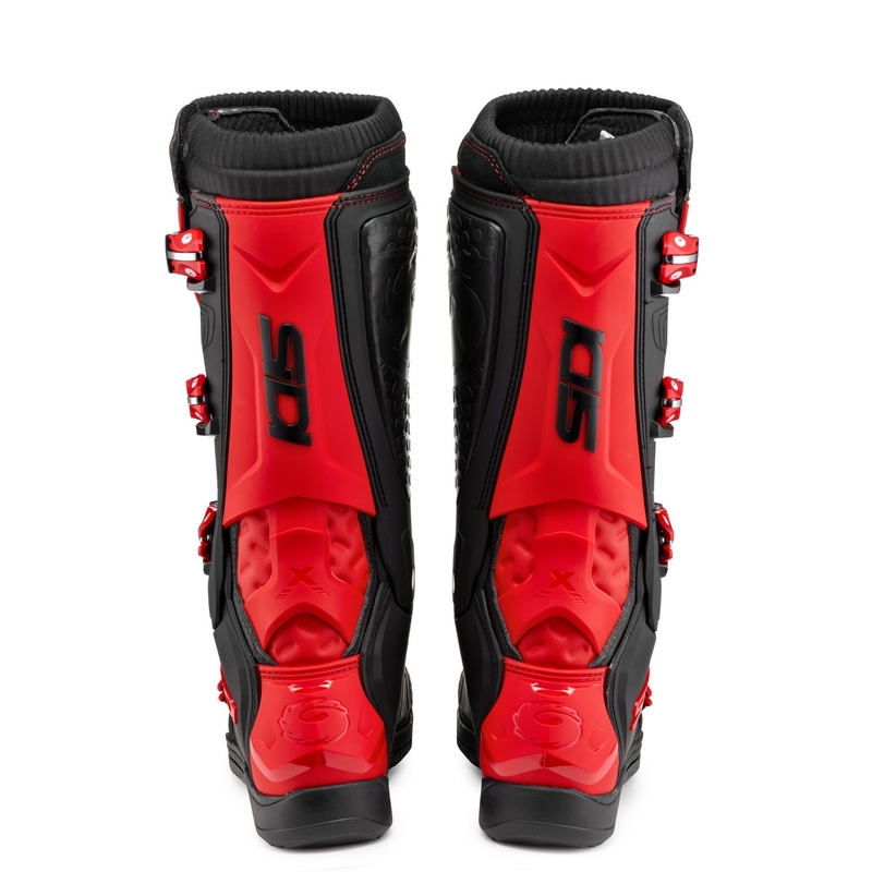 Botas de moto SIDI X POWER SC negro-rojo