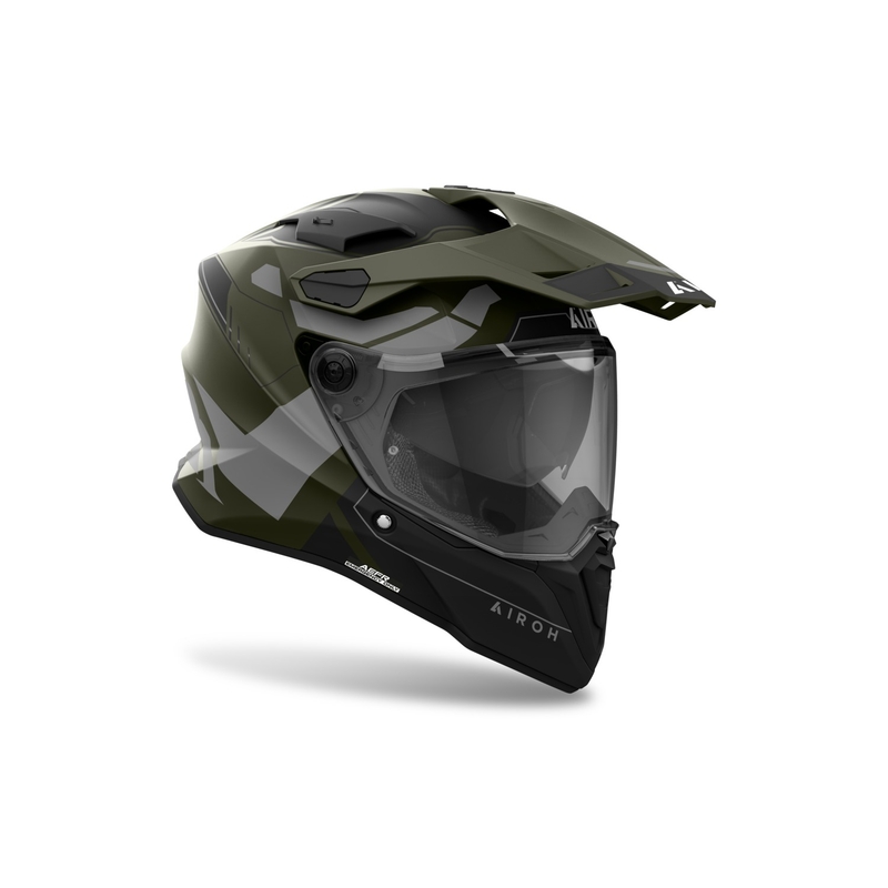 Casco de enduro Airoh Commander 2 Reveal verde mate