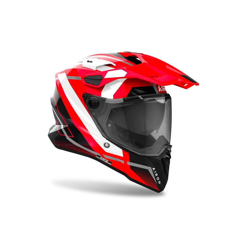 Casco de enduro Airoh Commander 2 Mavick rojo brillante