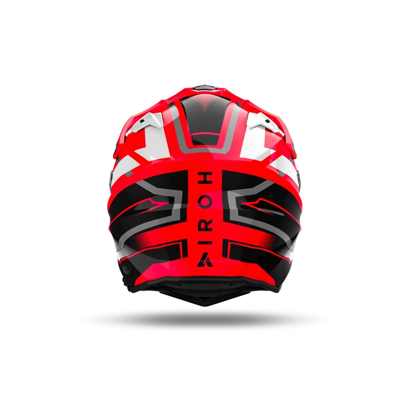 Casco de enduro Airoh Commander 2 Mavick rojo brillante
